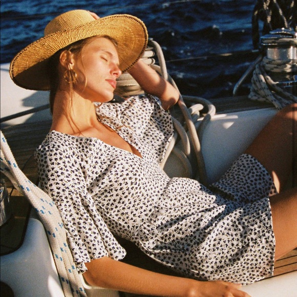 LAST ONE Faithfull the Brand Fresa Mini Dress NWT - Picture 14 of 16